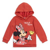 Sudadera Con Capucha Disney Minnie Mouse Para Niñas Grandes, Forro Polar Rojo De 14 A 16 Años