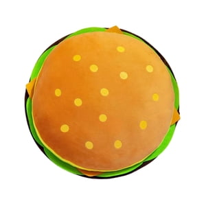 Magideal - Cojín Relleno De Hamburguesa, Almohada Para Sala De Estar, Dormitorio, Sofá, Regalo De Utilería Para Fotos, Hamburguesa Suave Bonita, Hamburguesa Con
