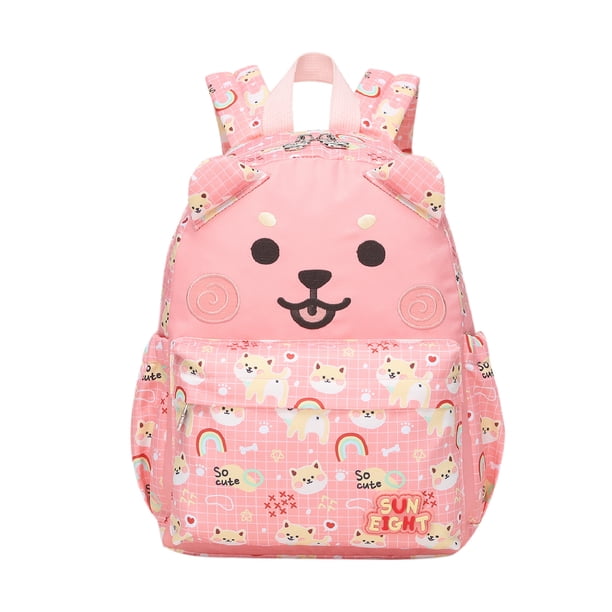 Kindergarten Backpack Kids Cute Backpack With Chest Strap Cartoon Animal Schoolbag For Aged 2-5 Boys Girls