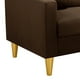 thumbnail image 3 of Sofa New Retro 3CG Felpa 01 Chocolate, 3 of 6