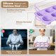 thumbnail image 5 of Molde de Muffin Jumbo Vnray 38 cm – Pack de 2 de Silicona Antiadherente, 5 of 9