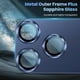 thumbnail image 5 of Protector de lente de cámara de metal y vidrio templado para iPhone 17 Pro de Uyiton, 5 of 8
