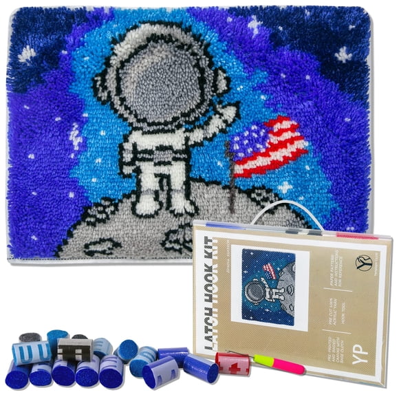 Kit de Ganchillo de Enganche YP 52 cm x 38 cm (Vuela a la Luna)