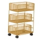 thumbnail image 5 of Carrito Para Debajo Del Escritorio, Práctico Organizador De Almacenamiento Con Ruedas Para Oficina, Hogar Y Baño L, 5 of 5