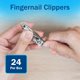 thumbnail image 2 of Cortaúñas TenderGentle de Acero Inoxidable - Pack de 24, 2 of 6