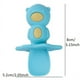thumbnail image 2 of 1pc Baby Spoon, Anti-Choke Toddler Utensil, First& Second Stage Baby Led Weaning Spoon, Food Grade Soft Silicone Self Feeding Spoon For Ages 6 Months+, 2 of 3