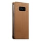 thumbnail image 4 of Funda Tipo Cartera de Cuero Sintético para Samsung Galaxy S8 Plus Bloqueo RFID, con Ranuras para Tarjetas y Bolsillo para Efectivo, Cierre Magnético Fuerte Marrón, 4 of 6
