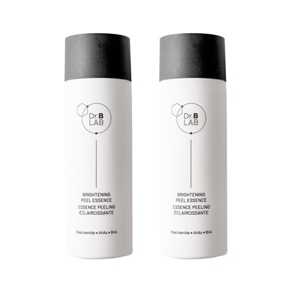 Esencia exfoliante iluminadora Dr. Brandt Dr. B Lab, 100 ml x 2