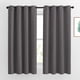 thumbnail image 1 of Cortinas opacas NICETOWN, 160 x 160 cm, 2 paneles, color gris, 1 of 9