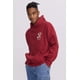 thumbnail image 2 of Polerón Hombre Hoodie Doble Print Rojo Oscuro, 2 of 4