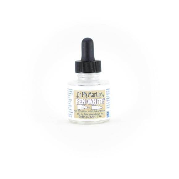 Tinta líquida blanca Dr. Ph. Martin's 30 ml - 1 botella