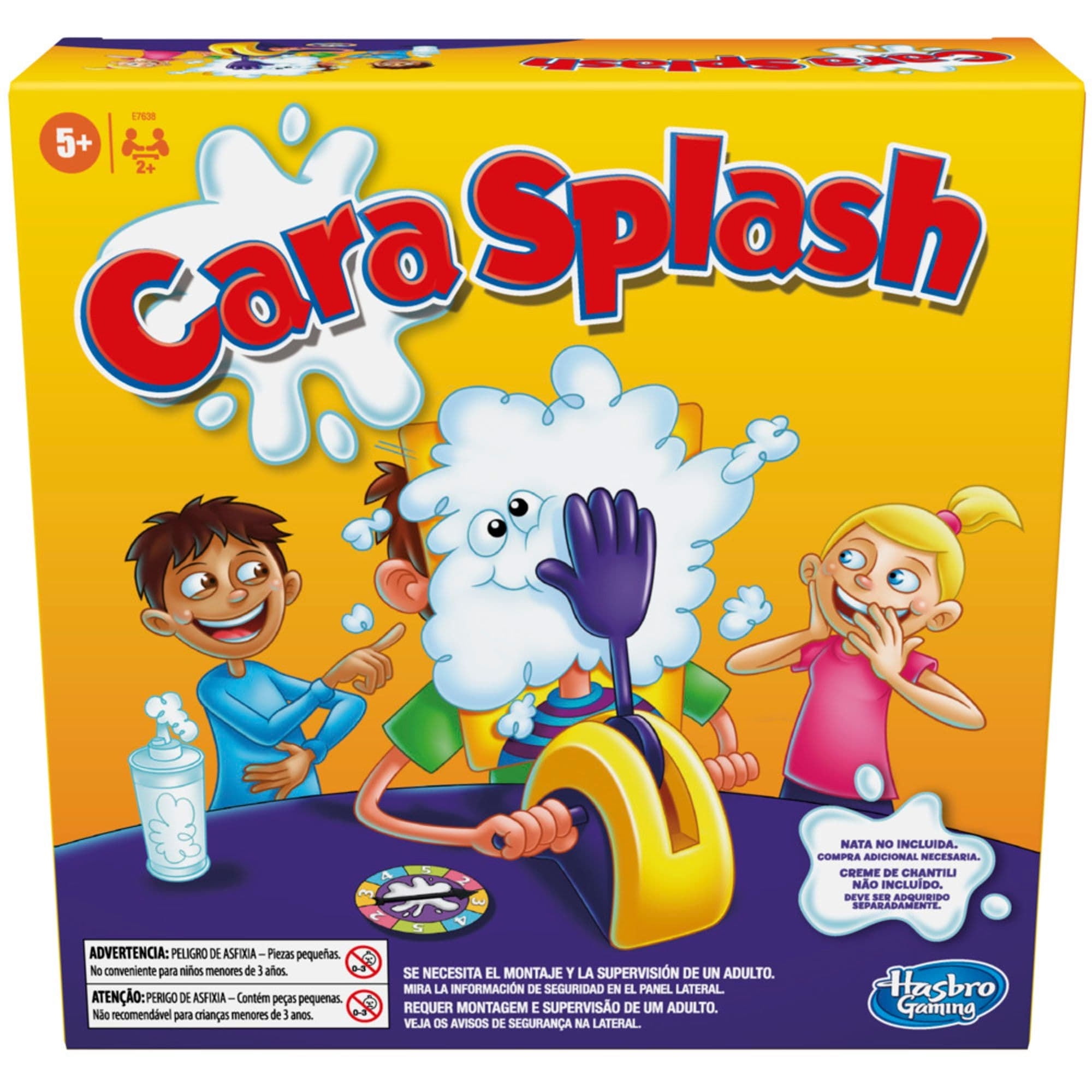 Juego De Mesa Hasbro Games Pie Face Pastelazo