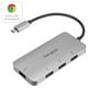 thumbnail image 1 of Puerto USB-C 4 en 1 a puertos USB-A 3.0 compatible con Windows®, MacOS® y Chromebook, 1 of 5