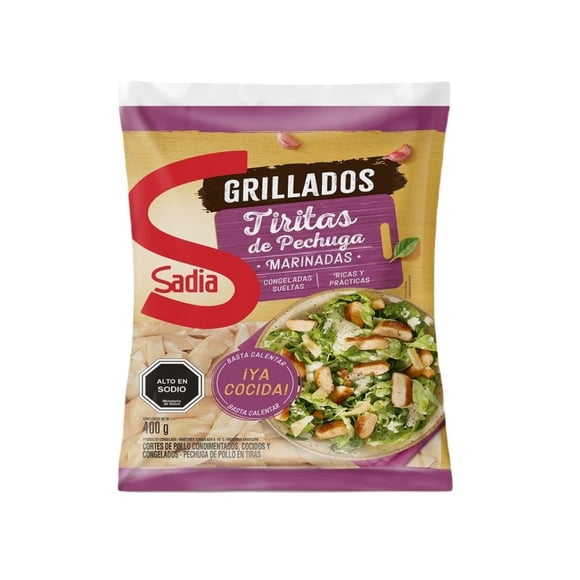 Pollo Tiritas De Pechuga Marinada, 400 g