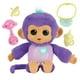 thumbnail image 1 of Mono Interactivo Fingerlings Care 'n' Cuddles Sunny Púrpura, 1 of 3