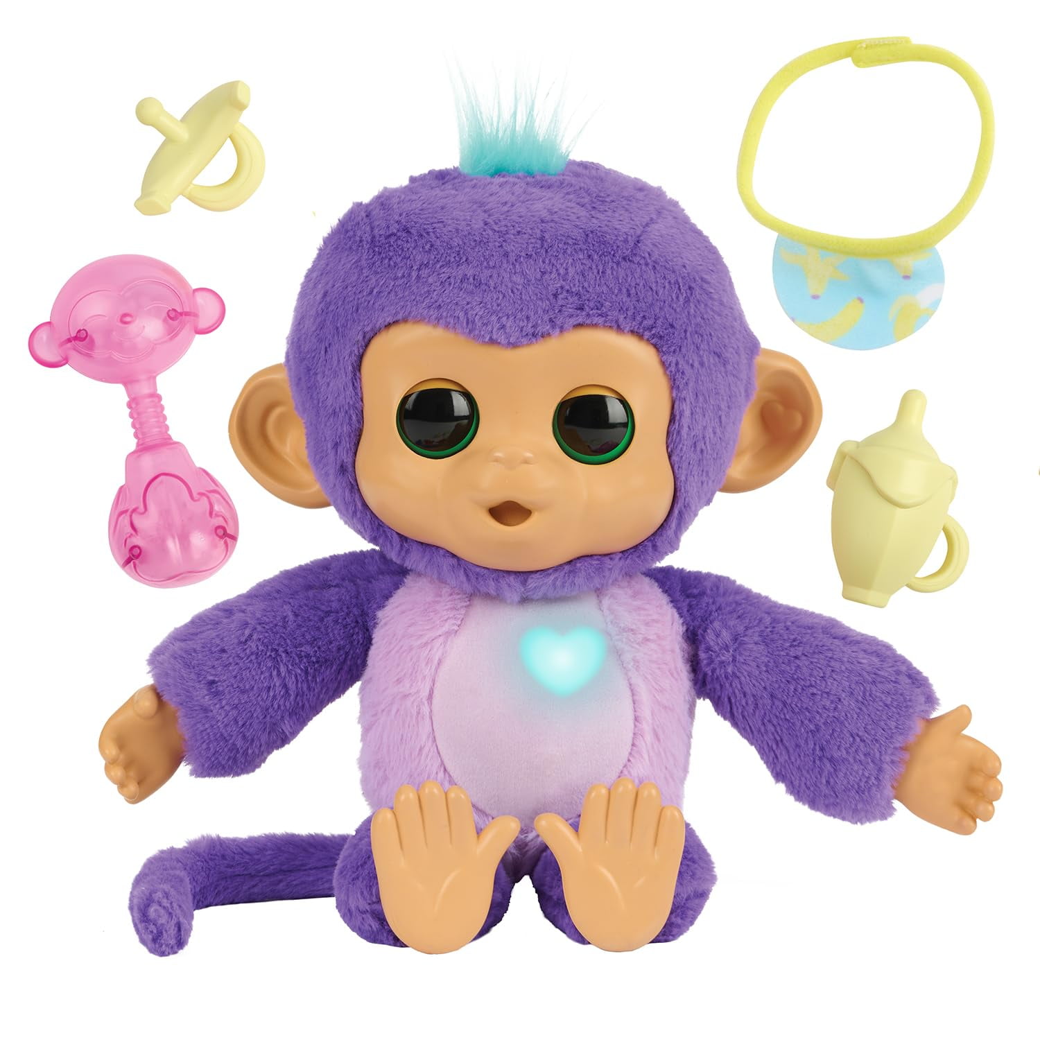 Fingerlings - Los Alevines Interactivos De Monos Bebés Cuidan Y Abrazan A Sunny