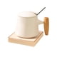 thumbnail image 1 of Juego De Calentador De Café Y Taza Para Escritorio, Placa Eléctrica Calentadora De Bebidas Para Oficina, Color Blanco Con Base, 1 of 3