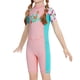thumbnail image 1 of Trajes De Neopreno Para Niños Protección Solar Traje De Baño Para Niñas Y Niños Ropa De Playa Traje De Neopreno Con Cremallera En La Espalda S Rosa, 1 of 5