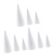 thumbnail image 4 of 9 PCS Cono En Forma De Espuma De Espuma De Espuma De Espuma Para Artesanías De Modelado De Bricolaje A Mano, 4 of 5