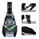 thumbnail image 3 of Voltron Riñonera Bandolera con Estampado Integral para Hombres y Mujeres, Bolso Cruzado Gráfico de Tendencia, Mochila de Hombro Streetwear para Ciclismo y Deportes, Riñonera Versátil Casual, 3 of 6