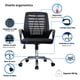 thumbnail image 2 of Silla Ejecutiva Barcelona Ergonómica Color Negro, 2 of 7