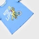 thumbnail image 4 of Polera Niño Kids M/C Print Fluor Celeste Corona, 4 of 5