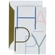 thumbnail image 1 of Tarjeta de cumpleaños Hallmark Signature Big Birthday Wishes, 1 of 2