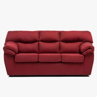 Cabsur - Sofa Zeus 3C Tela Burdeo