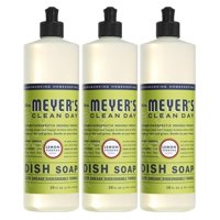 Jabón Líquido Para Platos Mrs. Meyer'S Clean Day Lemon Verbena 480 Ml, Paquete De 3