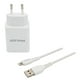 thumbnail image 1 of Cargador De Pared 2 USB Cable Lightning Blanco R1090, 1 of 5
