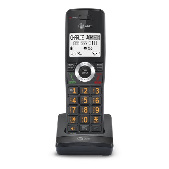 Auricular adicional AT&T CL80119 para teléfono inalámbrico CL82x19