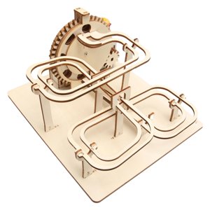 Magideal - Rompecabezas De Madera 3D Diy Marble Run, Juguete Para Pasatiempos, Rompecabezas Mecánicos, Artesanía De Madera Para Regalo, Decoración De Habitación,