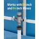 thumbnail image 4 of Válvula de émbolo con manguera dividida doble SHAPON para piscina Intex (1 unidad), 4 of 7