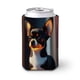 thumbnail image 1 of Chihuahua Funda enfriadora de latas, aislante de bebidas para mantener frías o calientes, funda térmica plegable para latas, portabebidas reutilizable, 1 of 6