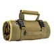 thumbnail image 4 of Organizador de bolsa de herramientas enrollable con 5 bolsillos con cremallera Tejido compacto resistente a la grasa y al desgarro Hebilla de , Khaki Caqui, 4 of 5