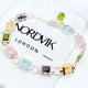 thumbnail image 2 of Pulsera de Plata 925 con Eslabones y Circones de Colores: Elegancia y Brillo, 2 of 4