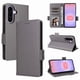 thumbnail image 4 of Funda Cartera para Samsung Galaxy A37 5G Tapa Flip con Ranuras y Soporte Gris, 4 of 5