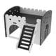 thumbnail image 3 of Lindo Dise?o Mini Peque?o Animal Casa de Castillo Hamster Live Play House Negro, 3 of 5