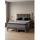 thumbnail image 4 of Cama 2 Plazas Base Europea + Colchón 34 cm con topper + Resortes Bonnell + Respaldo de madera y tapizado, 4 of 4