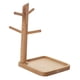 thumbnail image 5 of Bandeja De Almacenamiento De Llave De Madera Rack Organizador Elegante Para Bandejas De Dormitorio Baño Pequeño, 5 of 5