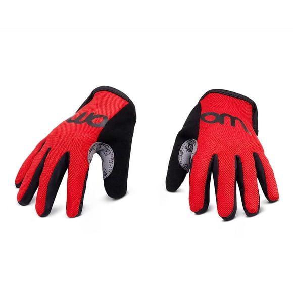 Guantes infantiles woom de dedo completo rojos talla 5 (2 a 5 años)