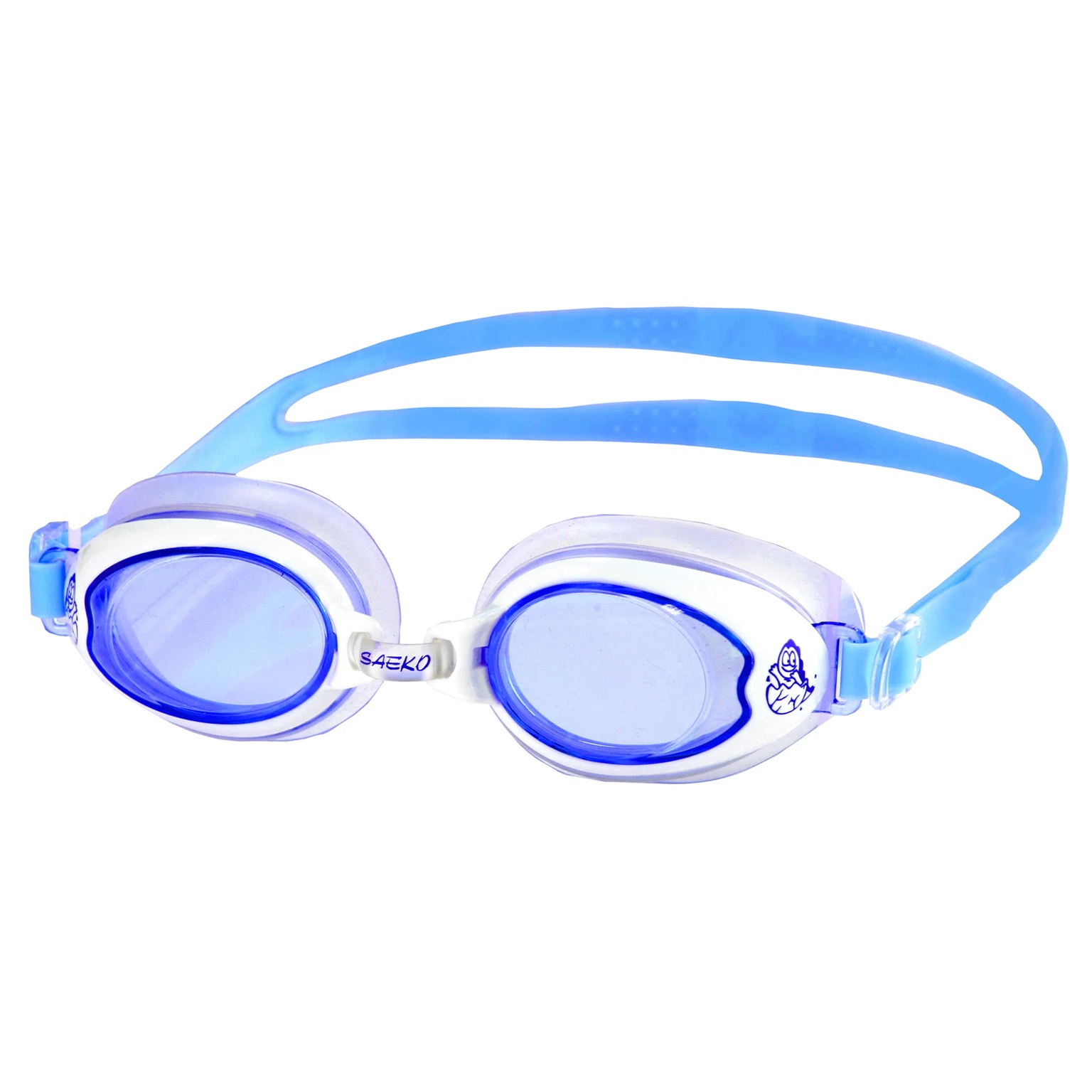 Saeko - Lente Natacion S15 Dinosaurio Azul