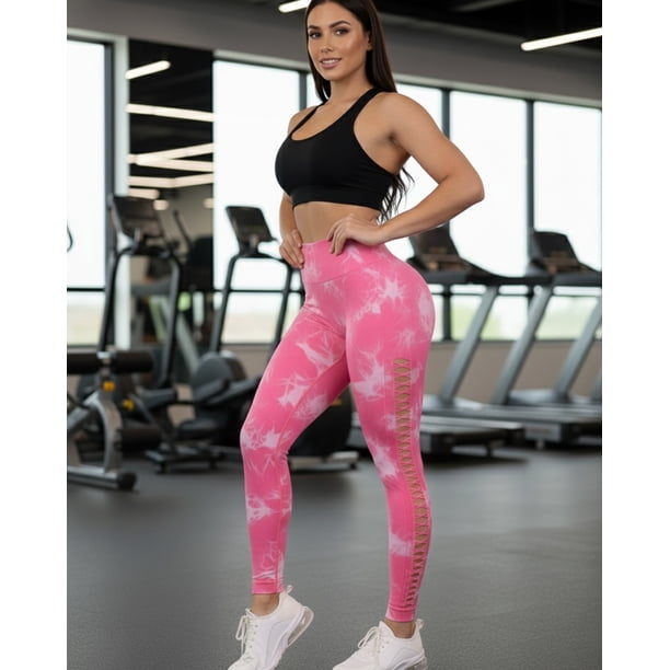 Pack 4 Calzas Deportivas Mujer Push Up Calidad Premium