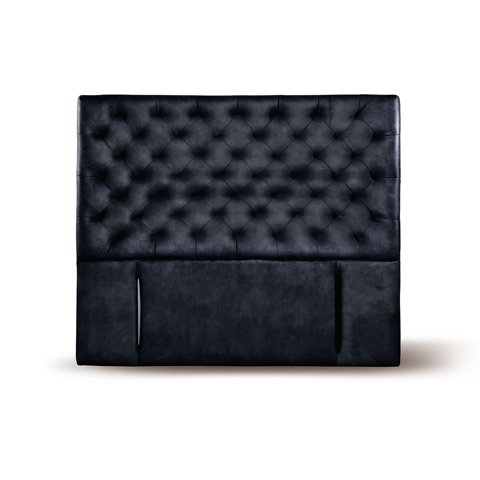 Latam Home - Respaldo Brescia Cuero Negro King