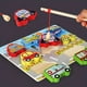 thumbnail image 3 of Infant And Young Children Fishing Toys Rope Puzzle Puzzle Early Education Baby Beaded Toy Farm Animal Transport Puzzle Three-in-one, 3 of 4