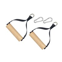 Magideal - Mango De Ejercicio, Mango De Entrenamiento, Accesorio Para Máquina De Cables, Mango De Gimnasio Resistente Con Mosquetón Para Desarrollo Muscular De P