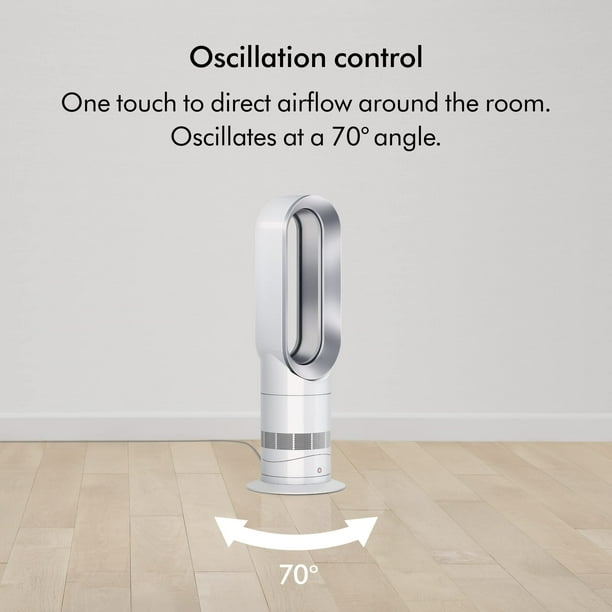 Y☆707 ダイソン Hot+Cool AM09 Calentador y ventilador Dyson Hot+Cool™ AM09 Jet Focus blanco