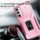 thumbnail image 3 of Funda Armada para Samsung Galaxy A34 5G con Tapa Deslizante y Soporte Magnético Giratorio Rosa, 3 of 5