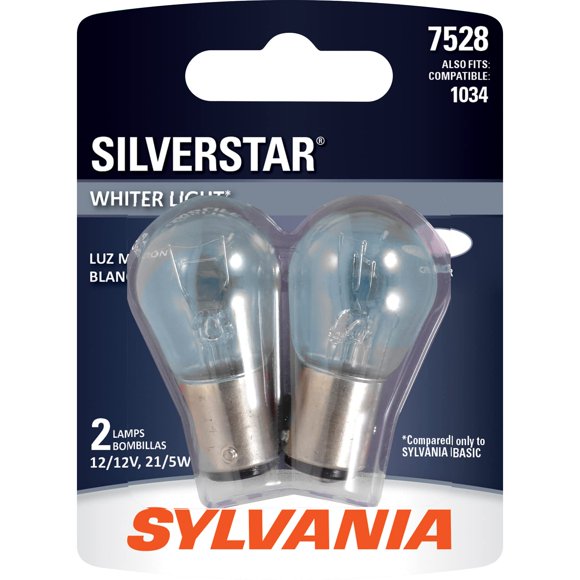 Minibombilla SYLVANIA SilverStar 7528 (2 bombillas)