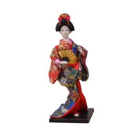 Bothyi - Muñecas Geisha Japonesas Étnicas Estilo Vintage Asiático Para Decoración De Estante Estilo D